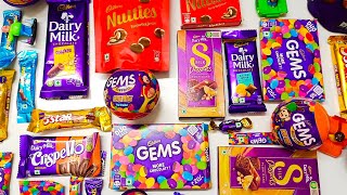 ASMR New Chocolates Unboxing  Worlds Best Chocolates  Cadbury Dairy Milk Silk Gems Nutties [upl. by Gnak901]