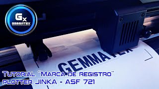 Tutorial ¨Marca de registro¨ plotter JINKA  ASF 721 [upl. by Hampton]