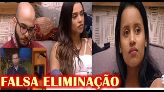 ELIMINAÇÃO FALSA  MAHMOUD GLEICI E PAULA VÃO PARA O PAREDÃO NO BBB 18 QUEM FOI PARA O PAREDÃO [upl. by Canotas]