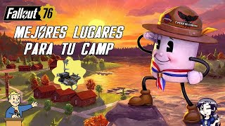 FALLOUT 76  MEJORES LUGARES PARA EL CAMP [upl. by Oira21]