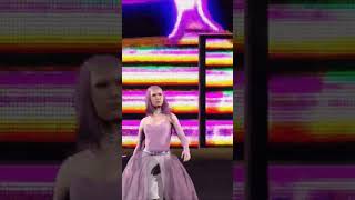 Quinella from swordartonline anime on wwe2k24 [upl. by Aicittel]