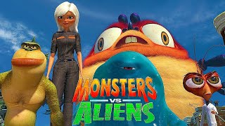 Monsters vs Aliens  Official Trailer 2009 [upl. by Goodyear]