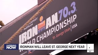 Ironman will leave St George after 2025 triathlon [upl. by Filler]