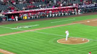 2024 HUNTER STRICKLAND LIVE WARMUP SONG  2024 Angels Baseball [upl. by Salman]