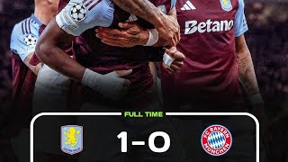 Aston Villa vs Bayern munich 10 Highlights  Jhon Durán Goal  Champions League 2024 [upl. by Vina]