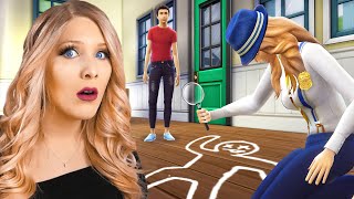 SOMEONE MURDERED MY SIM Sims 4 Murder Mystery Challenge [upl. by Cchaddie271]