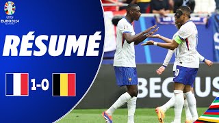 France vs Belgique  10  Résumé  Coupe dEurope 2024  france belgique [upl. by Suertemed]