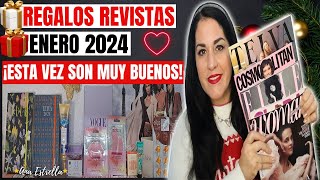 🎁MUCHOS REGALOS REVISTAS ENERO 2024🎁¡TODOSMUY BUENOS ESTA VEZ [upl. by Yatnuahc]