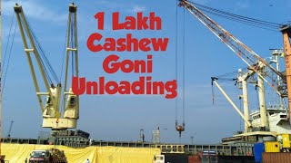 1 Lakh Cashew Goni Unloading [upl. by Potash439]