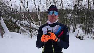 Worldloppet Race Reporter Philipp at the Gatineau Loppet [upl. by Nylanaj]