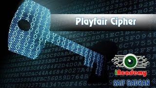 Playfair Cipher Encyption  Decryption  شرح بالعربي [upl. by Fonz884]