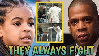 blue ivy cries on Ig saying quot this house is UNCOMFORTABLE for me seeing mom and dad fight every dayquot [upl. by Cattima]