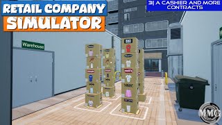 Retail Company Simulator 3 A Cashier and More Contracts [upl. by Sadiras103]