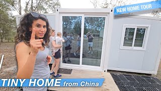 I Bought a CHEAP Shipping Container TINY HOME from China and ITS GREAT [upl. by Vania]