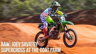 RAW Laps Joey Savatgy  Supercross at Goat Farm [upl. by Rather]