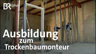 Trockenbaumonteurin  Ausbildung  Beruf  Ich machs  BR [upl. by Lydell207]