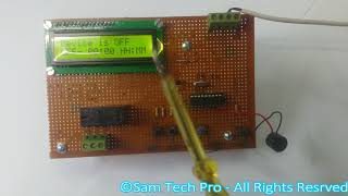 Pic16f628 and 16x2 LCD Programmable Timer Relay [upl. by Gui273]