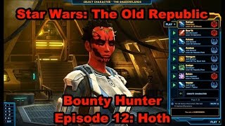 Star Wars The Old Republic  Bounty Hunter Hoth [upl. by Eatnom246]