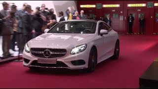 Watch the 2015 MercedesBenz S Class Coupe Debut at the Geneva Auto Show [upl. by Aneeg]