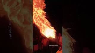 An act of fire 🔥 🔥 firebreather fire partagalimath gokarnamath youtubeshorts anirudh [upl. by Nylanaj383]