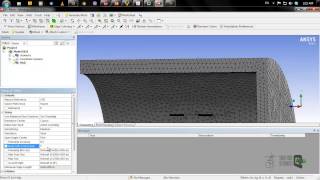 Ansys Meshing Tutorial2 Global Meshing Bangla [upl. by Animas]