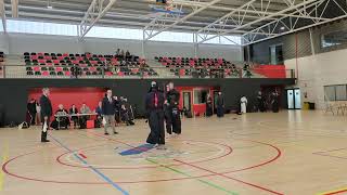 Campeonato Aragón de kendo 2024 Cuartos de Final Alex Alonso vs Carlos Garín [upl. by Shimberg360]