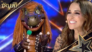 Cinco DINOSAURIOS con un estilo de canto muy HEAVY  Audiciones 10  Got Talent España 2024 [upl. by Okim]