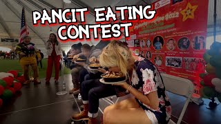 PANCIT EATING CONTEST at West Covina Sportsplex RainaisCrazy [upl. by Alasdair]