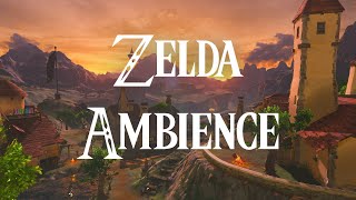 Zelda  Breath Of The Wild  Exploring Necluda  Layered Sounds 1 Hour [upl. by Bobker]