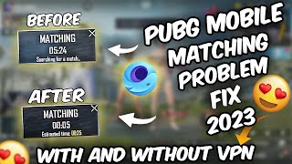 🔧How To Fix Matchmaking Problem In Pubg Mobile Gameloop  Emulator Matching Problem Fix 2023✅ [upl. by Hesler]