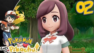 Pokémon Lets Go Pikachu  Gameplay Walkthrough  Part 2 Viridian Forest [upl. by Ecyar]