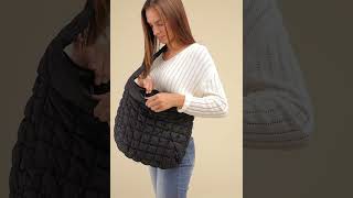 LYB Ladies LOVE Zenana Quilted Crossbody Shoulder Bag [upl. by Mich]