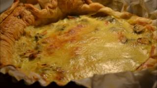 Recette cookeo quiche moules poireaux [upl. by Ovatsug979]