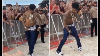 Blueface Reinvents The Crip Walk Does C Walk Better Than Ever [upl. by Wrand]