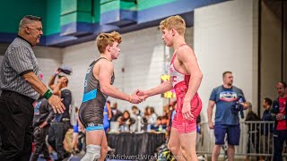 132 – Chase Deblaere G of Minnesota vs Mac Church R of Pennsylvania [upl. by Fitzger]