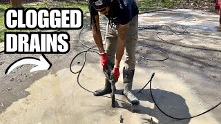 Unclogging Drains with a DIY Hydro Jetter [upl. by Rollie]