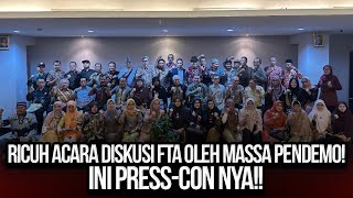 RICUH ACARA DISKUSI FTA OLEH PREMAN INI PRESCON NYA [upl. by Errick]