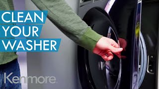 How to Clean Your Washing Machine Kenmore Clean Washer Cycle [upl. by Azaria577]