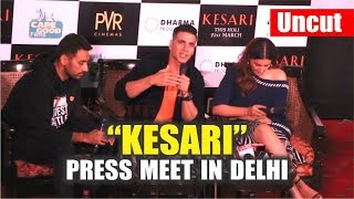 Kesari Full Movie Press Conference in Delhi l Kesari Movie Promotions l Akshay Kumar l Parineeti [upl. by Thanos]