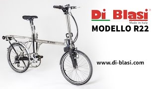 Bicicletta pieghevole Di Blasi R22 [upl. by Armbrecht908]