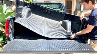 How To Remove And Install A GM Truck Plastic Bed Liner [upl. by Fleda]