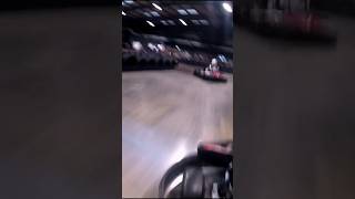 Slow mo We had take off and nearly ejected BIKC2024 crash karting [upl. by Kennie289]