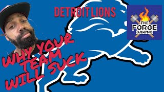 Why Your Team Will Suck In Madden 18 quotDetroit Lionsquot [upl. by Hanikahs]