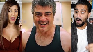 AJITH MASS TRANSFORMATION FIGHT SCENE  REACTION  Vedhalam [upl. by Sherer]