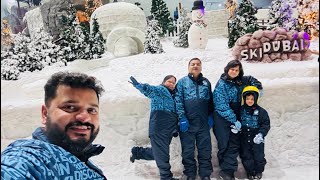 Ski ⛷️ Dubai Complete Tour  Tourist Destination In Dubai  Largest Indoor Snow Park [upl. by Wilmar367]