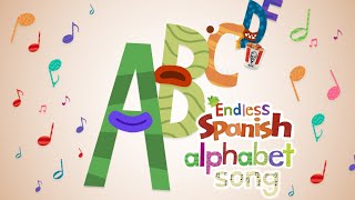 Endless Spanish Alphabet Song [upl. by Aretse]