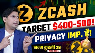 What is Zcash Crypto  ZEC Coin Target 400500 है  ZCash Crypto  Zcash Prediction [upl. by Mieka866]