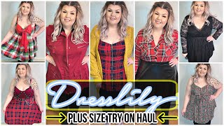 Dresslily Plus Size Try On Haul  Dec 2020 [upl. by Etnor]