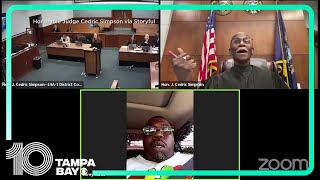 Man with suspended license joins court Zoom call while driving shocks judge [upl. by Coughlin623]