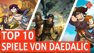 Die besten Spiele von Daedalic Entertainment  TOP 10 [upl. by Madel]